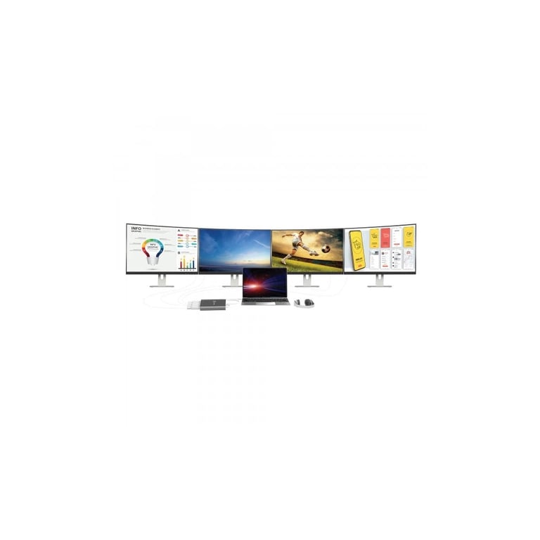Адаптер USB-C to 4xHDMI F quad display J5create (JCA366-N) - фото 8