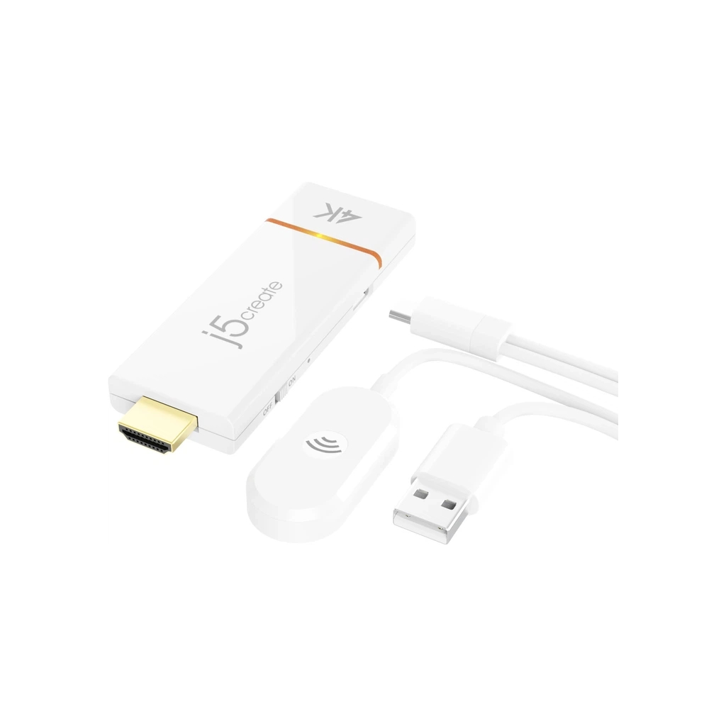 Адаптер ScreenCast 4K WI-FI 15m Miracast/AirPlay/Chromecast black J5create (JVAW76-N) - фото 1 Адаптер ScreenCast 4K WI-FI 15m Miracast/AirPlay/Chromecast black J5create (JVAW76-N) - фото 1