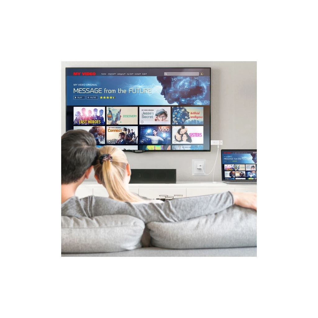 Адаптер ScreenCast 4K WI-FI 15m Miracast/AirPlay/Chromecast black J5create (JVAW76-N) - фото 5 Адаптер ScreenCast 4K WI-FI 15m Miracast/AirPlay/Chromecast black J5create (JVAW76-N) - фото 5