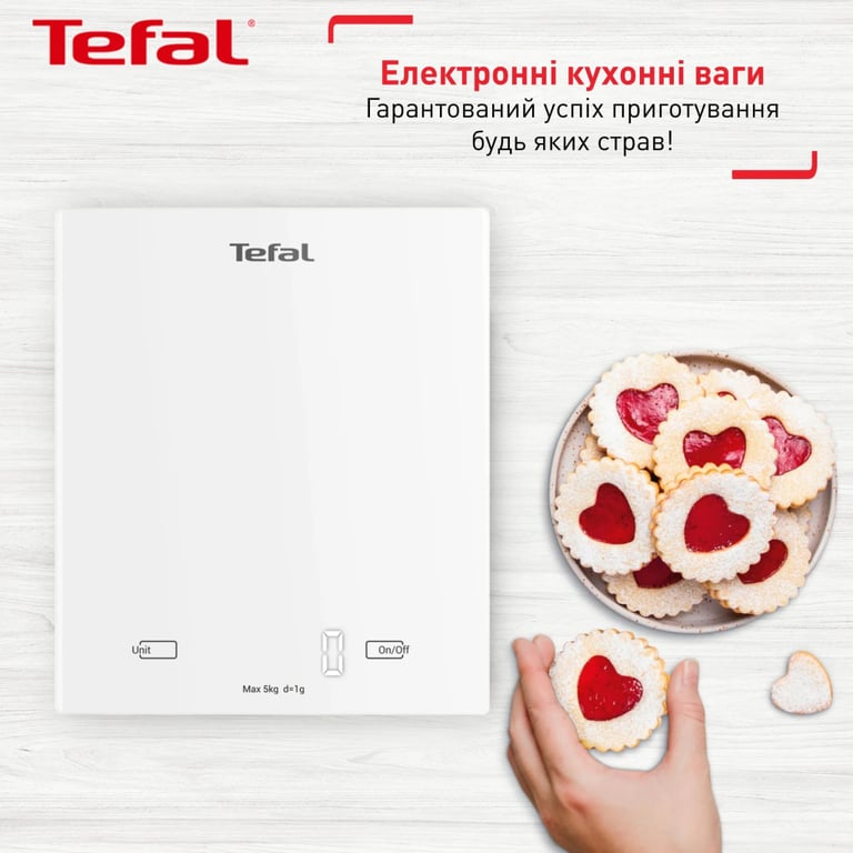 Ваги кухонні Tefal BC5504V0 - фото 3