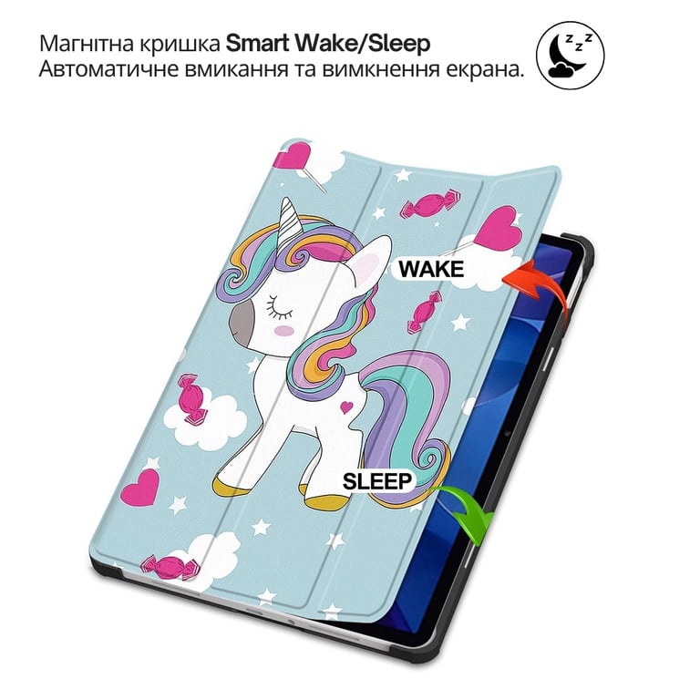 Чохол до планшета BeCover Smart Case Xiaomi Redmi Pad 2 Pro 12.1" Unicorn (714643) - фото 6