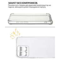 Чохол до мобільного телефона BeCover Anti-Shock Honor 200 Smart Clear (714709) - фото 4