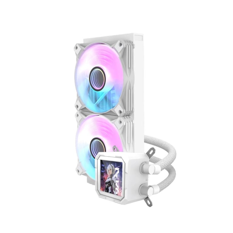 Система рідинного охолодження DARKFLASH DV240S WHITE - фото 3