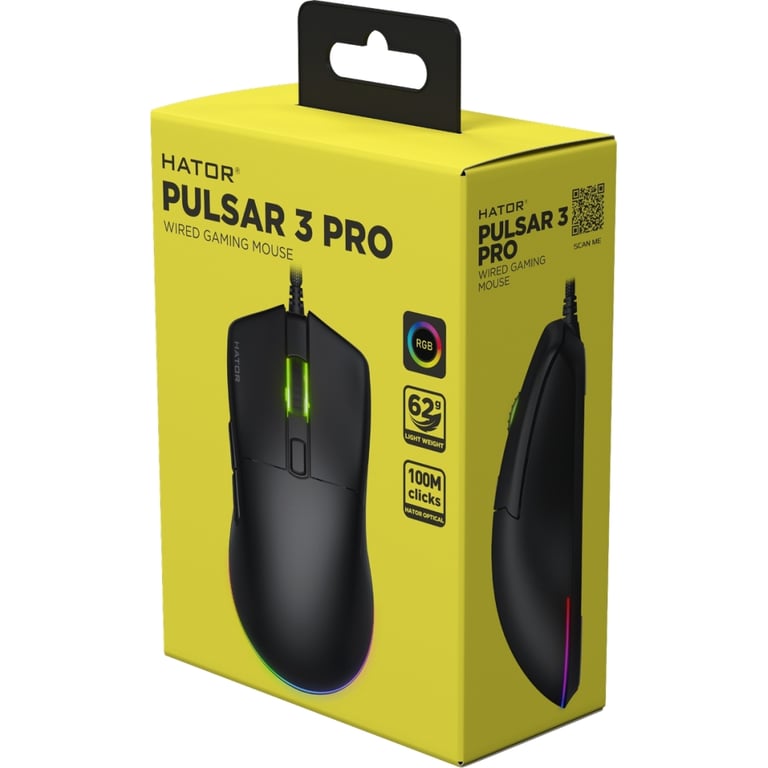 Мишка Hator Pulsar 3 Pro USB Black (HTM620) - фото 7
