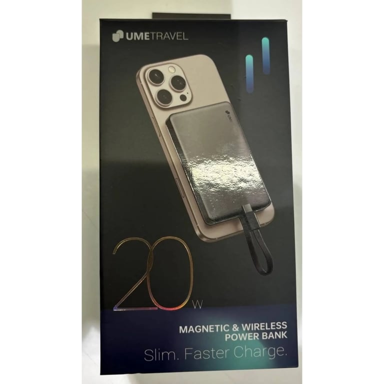 Батарея універсальна UmeTravel 5000mAh 20W M11 Magnetic and Wireless (1175593) - фото 4