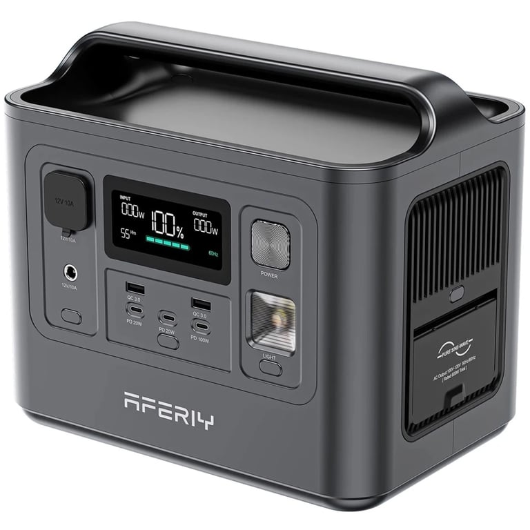 Зарядна станція Aferiy AF-P010, 800W, 512Wh (Aferiy AF-P010) - фото 2