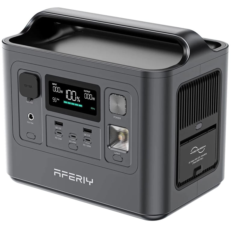 Зарядна станція Aferiy AF-P010, 800W, 512Wh (Aferiy AF-P010) - фото 5