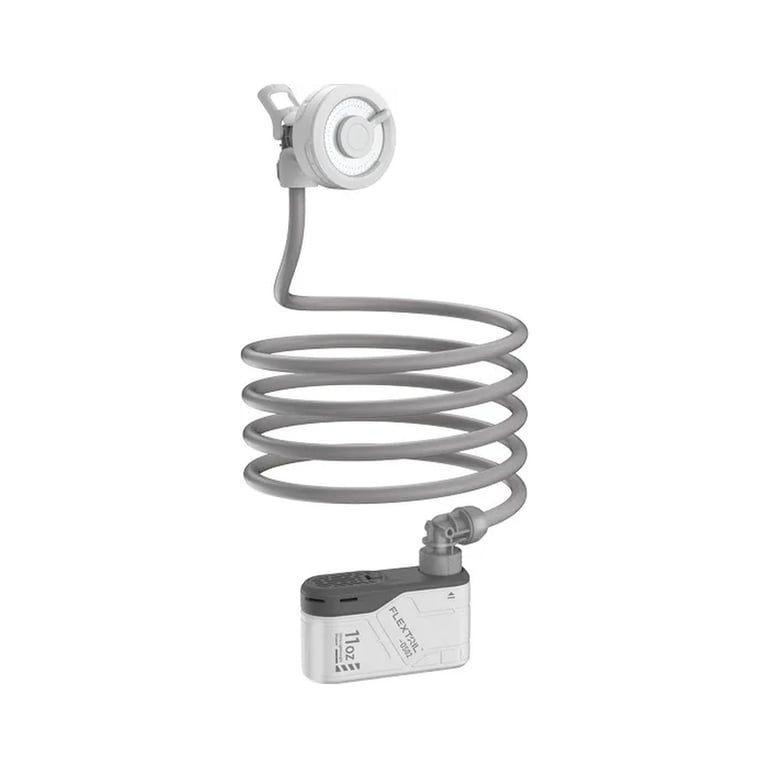 Душ портативний Flextail Max Shower з насосом на акумуляторі білий (6975755962535) - фото 1