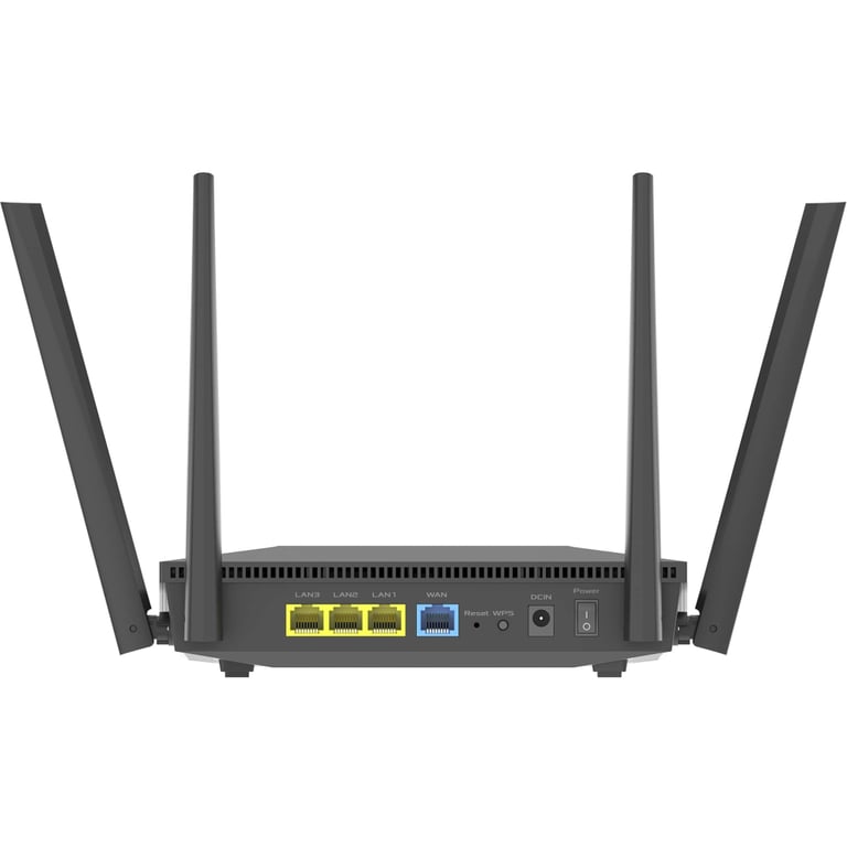Маршрутизатор ASUS RT-AX52 AX1800, 3xGE LAN, 1xGE WAN, MESH (90IG08T0-MO3H00) - фото 4