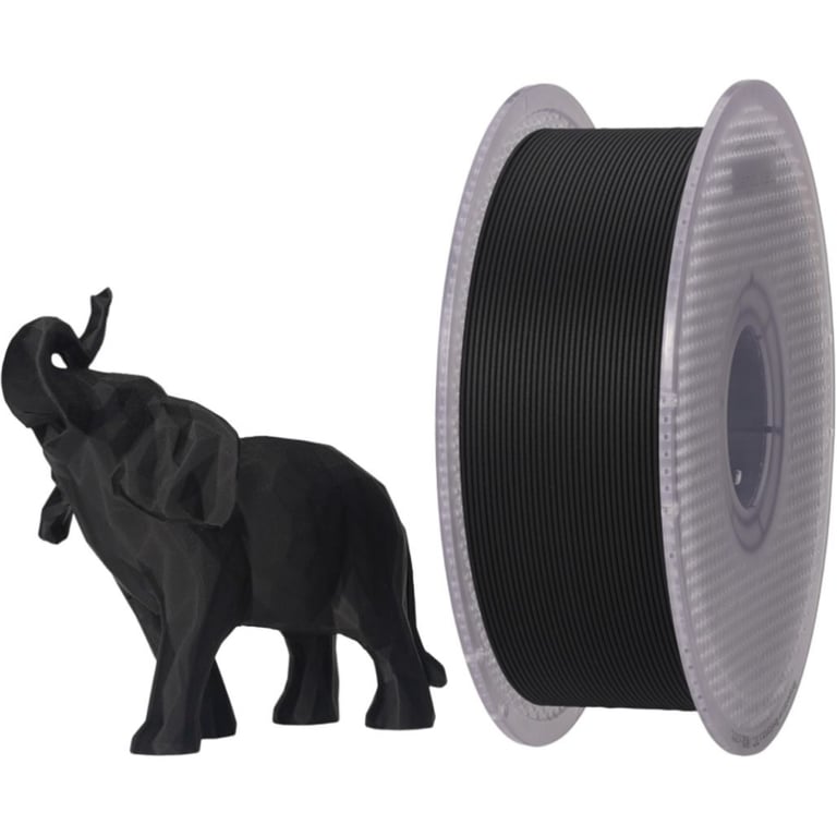 Пластик для 3D-принтера Bambu Lab PLA-CF 1кг, 1.75мм, Black, with spool, 14100 (A50-K0-1.75-1000-SPL) - фото 3