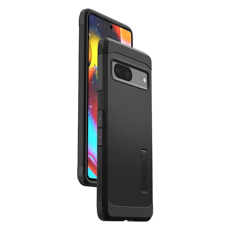 Чохол до мобільного телефона Spigen Tough Armor Google Pixel 7 Black (8809811862546) - фото 7
