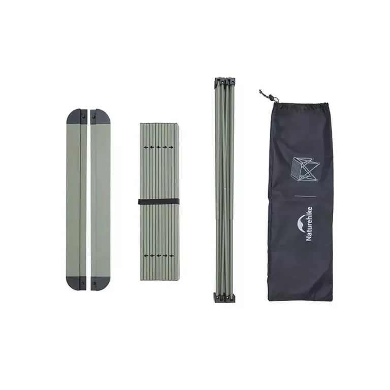 Туристичний стіл Naturehike CNK2450JJ013, M, алюміній, сірий (6976507663267) - фото 3