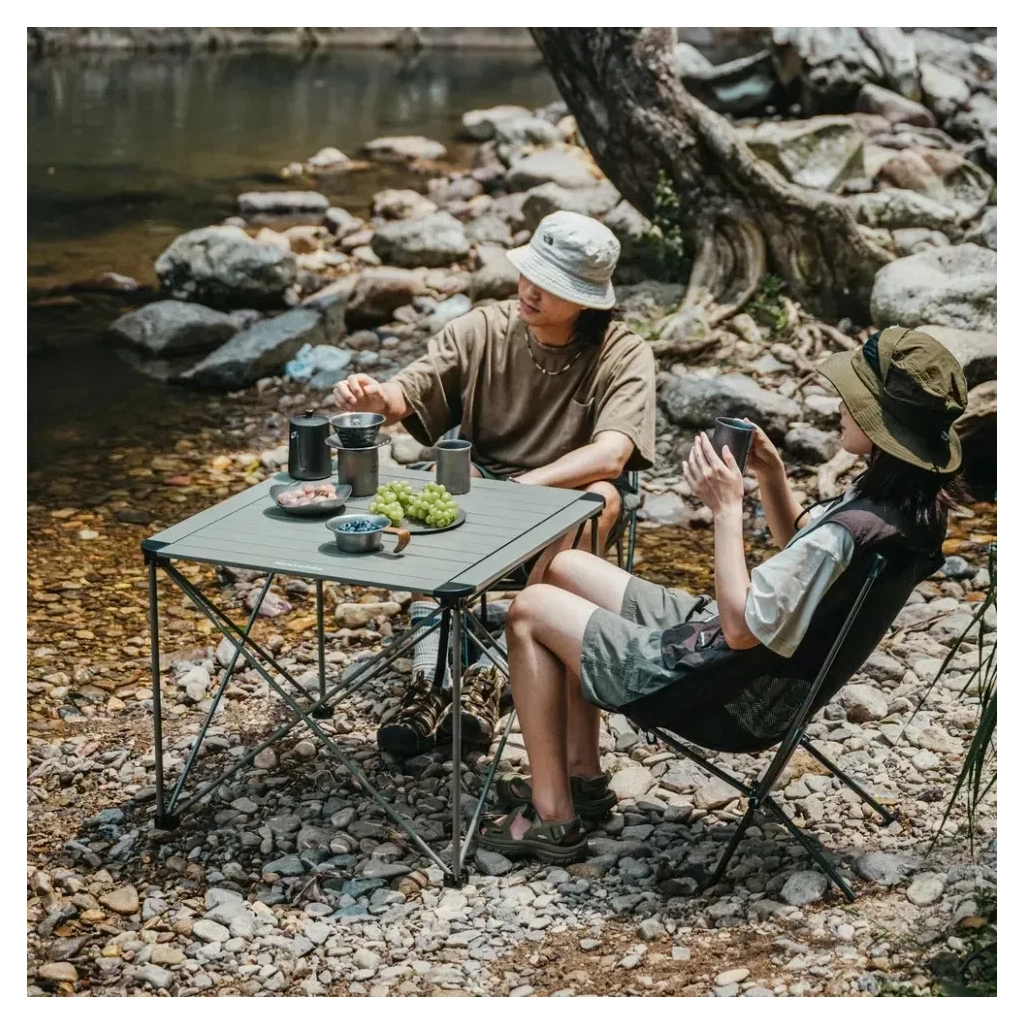 Туристичний стіл Naturehike CNK2450JJ013, M, алюміній, сірий (6976507663267) - фото 8 Туристичний стіл Naturehike CNK2450JJ013, M, алюміній, сірий (6976507663267) - фото 8