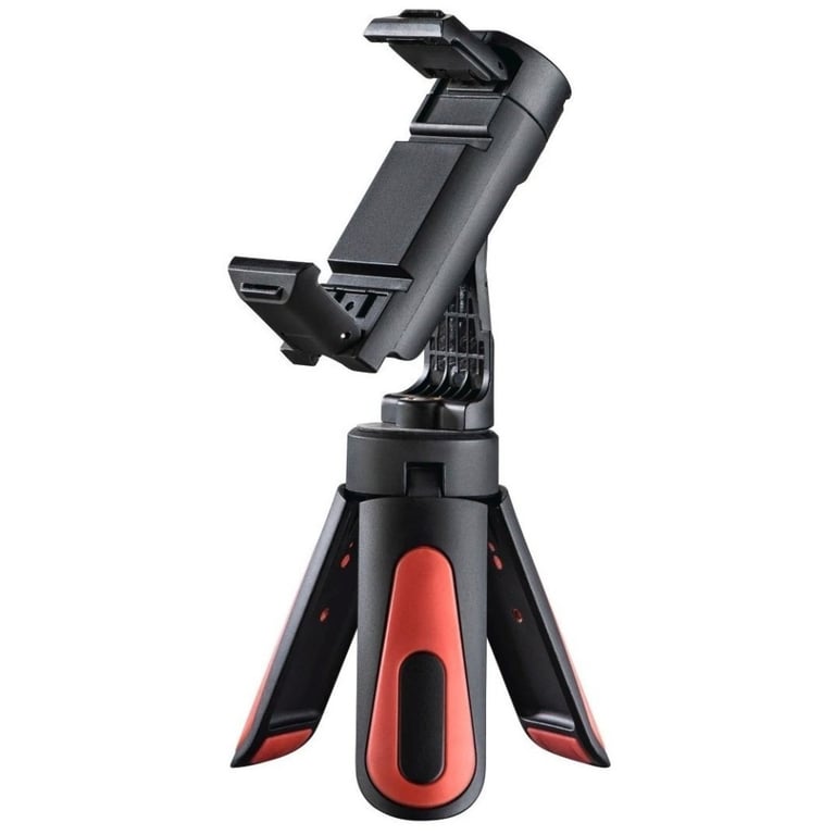 Набір блогера Hama Smartphone Tripod Pocket II Rota black (00004649) - фото 1