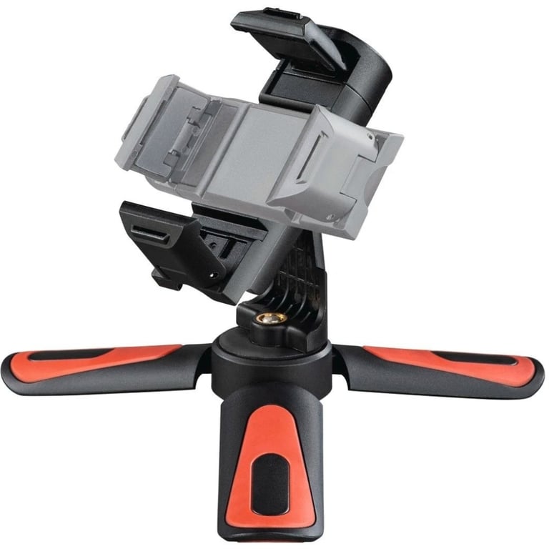 Набір блогера Hama Smartphone Tripod Pocket II Rota black (00004649) - фото 6