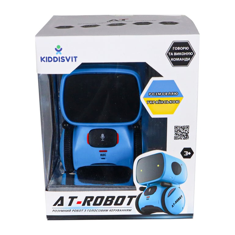 Інтерактивна іграшка AT-Robot робот з голосовим керуванням синій, український (AT001-05-UKR) - фото 10