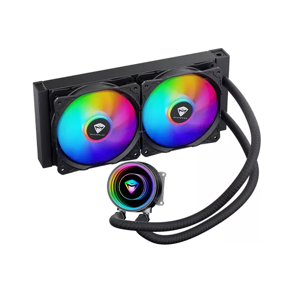 Система рідинного охолодження Machenike LC24027B1-ARGB BLACK - фото 1