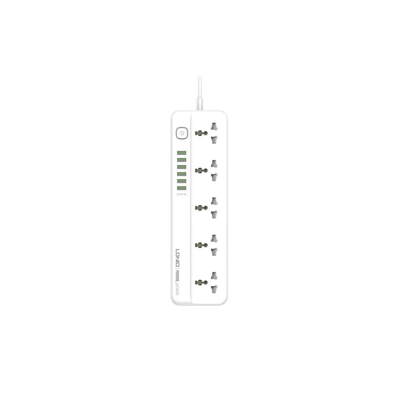 Мережевий фільтр живлення LDNIO SC5614 5роз. 3USB 2м (SC5614) - фото 1