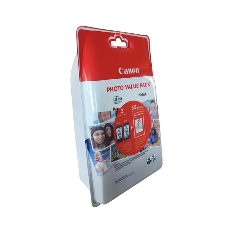 Картридж Canon PG-46 + CL-56 + Paper (Value Pack) carton box (9059B006) - фото 2