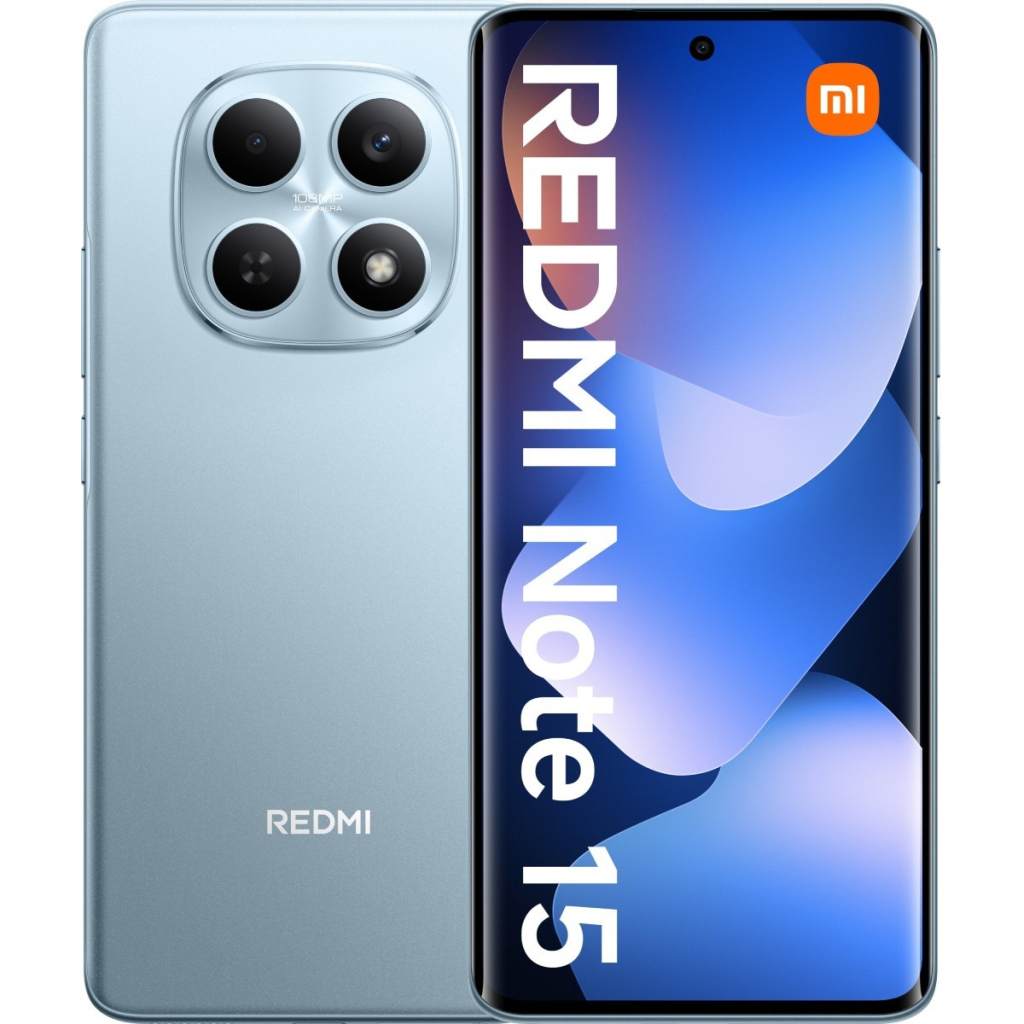 Мобільний телефон Xiaomi Redmi Note 15 6/128GB Glacier Blue (1183673) Мобільний телефон Xiaomi Redmi Note 15 6/128GB Glacier Blue (1183673)