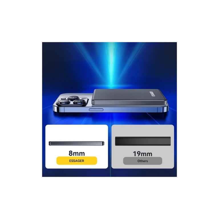 Батарея універсальна Essager 5000mAh Cross-border magnetic 20W PD QC/3.0 (EDY5K-YJ0A-Z) - фото 10