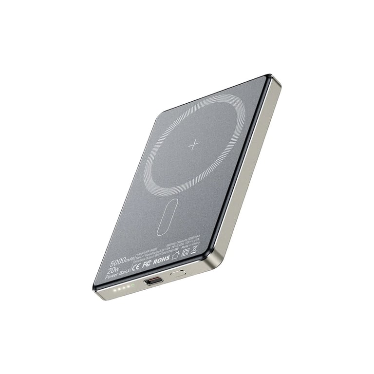 Батарея універсальна Essager 5000mAh Cross-border magnetic 20W PD QC/3.0 (EDY5K-YJ0A-Z) - фото 5