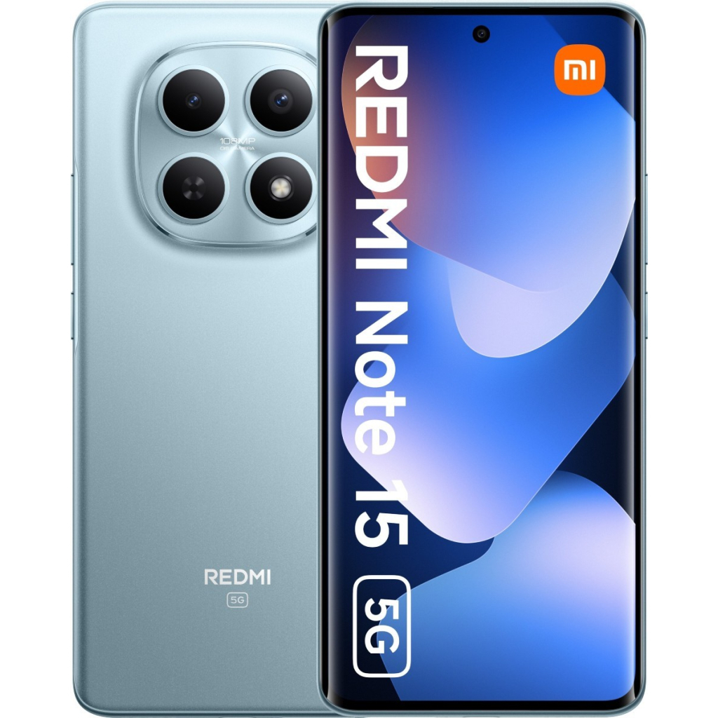 Мобільний телефон Xiaomi Redmi Note 15 5G 6/128GB Glacier Blue (1183679) Мобільний телефон Xiaomi Redmi Note 15 5G 6/128GB Glacier Blue (1183679)
