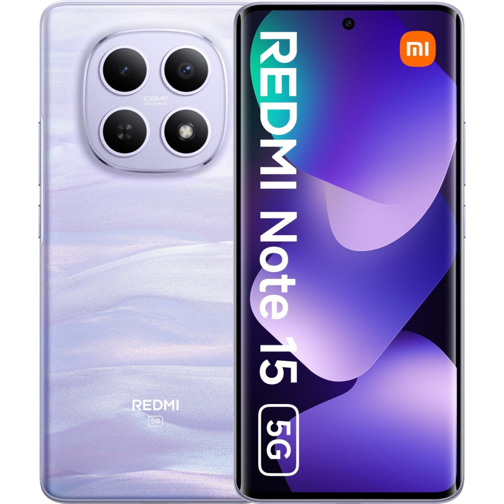 Мобільний телефон Xiaomi Redmi Note 15 5G 6/128GB Purple (1183680) Мобільний телефон Xiaomi Redmi Note 15 5G 6/128GB Purple (1183680)