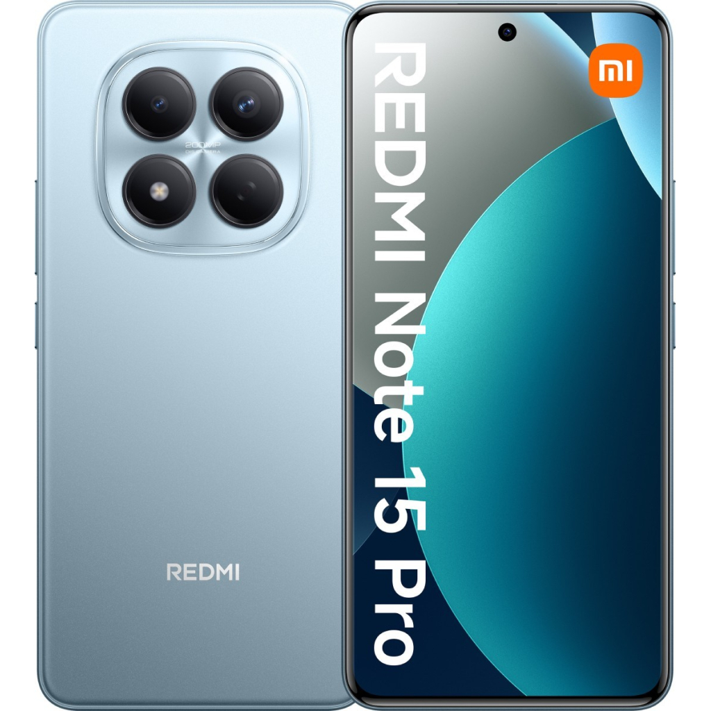Мобільний телефон Xiaomi Redmi Note 15 Pro 8/256GB Glacier Blue (1183685) Мобільний телефон Xiaomi Redmi Note 15 Pro 8/256GB Glacier Blue (1183685)