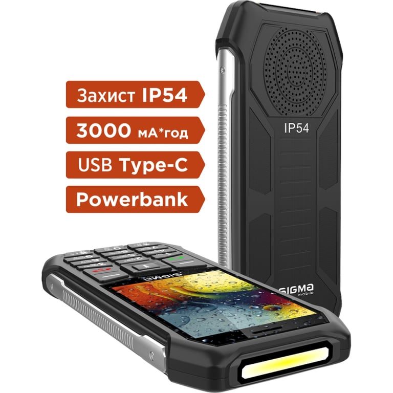Мобільний телефон Sigma X-style 323 RAIN Black (4827798885710) - фото 7