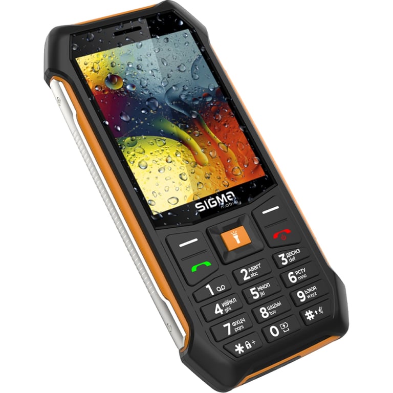 Мобільний телефон Sigma X-style 323 RAIN Black-Orange (4827798885727) - фото 6