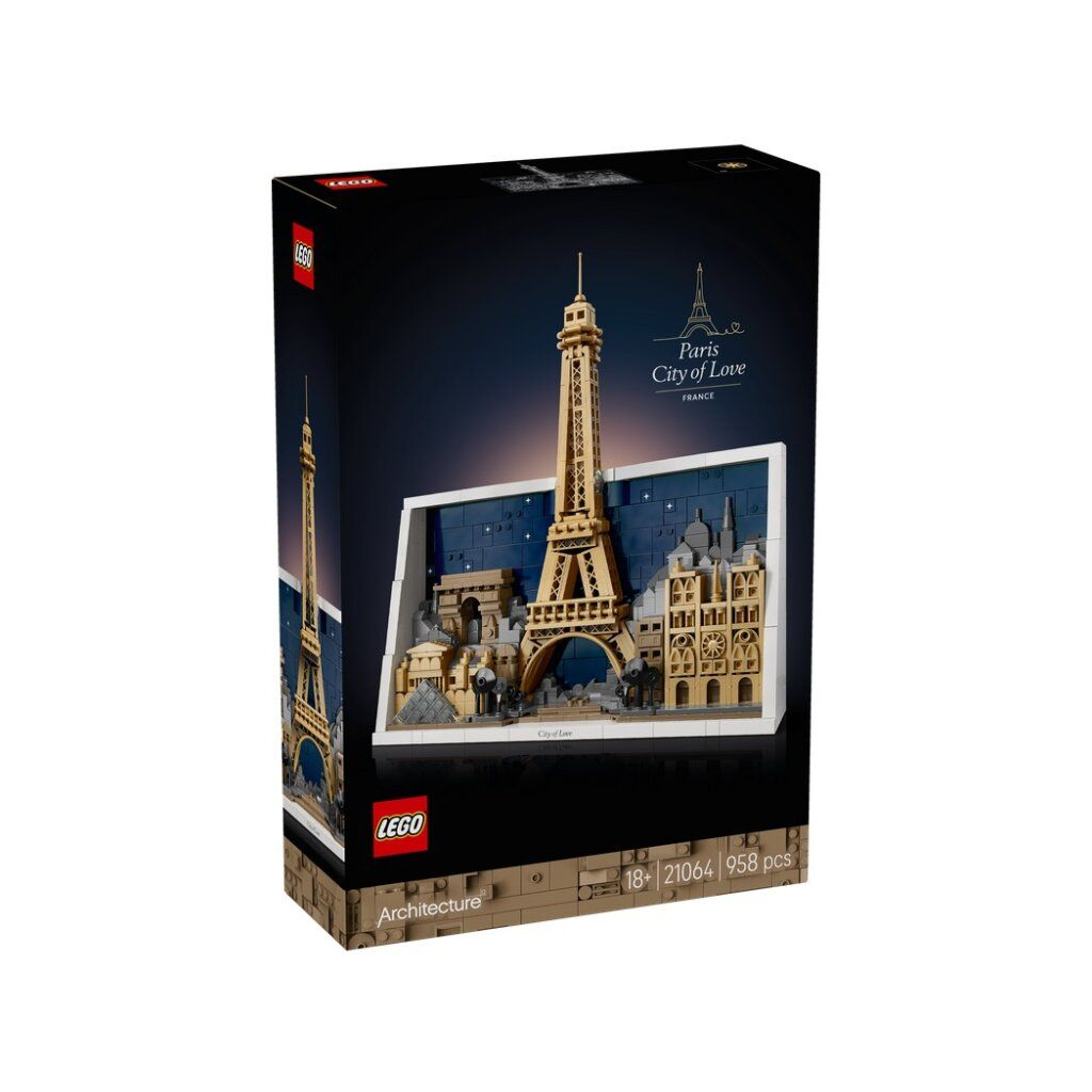 Конструктор LEGO Architecture Париж — місто кохання (21064) - фото 1