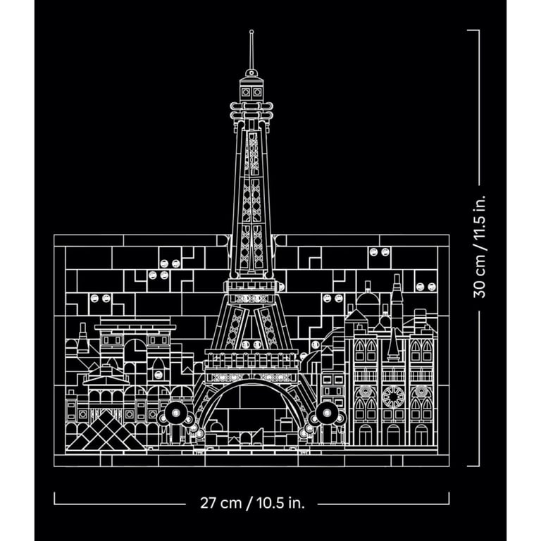 Конструктор LEGO Architecture Париж — місто кохання (21064) - фото 7