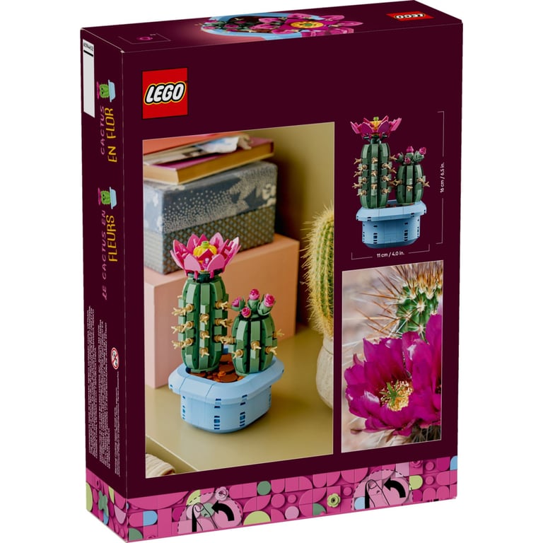 Конструктор LEGO Botanicals Цвітіння кактуса (11509) - фото 7