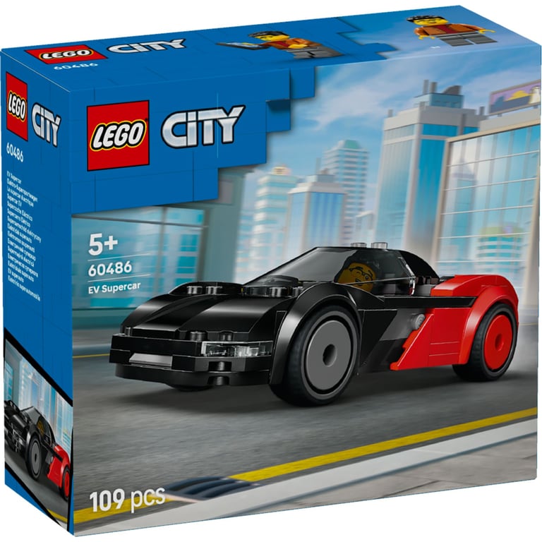 Конструктор LEGO City Електричний суперкар (60486) - фото 1