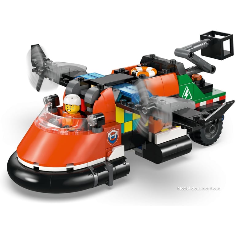 Конструктор LEGO City Ремікс літака, вантажівки та судна на повітряній подушці (60505-) - фото 4