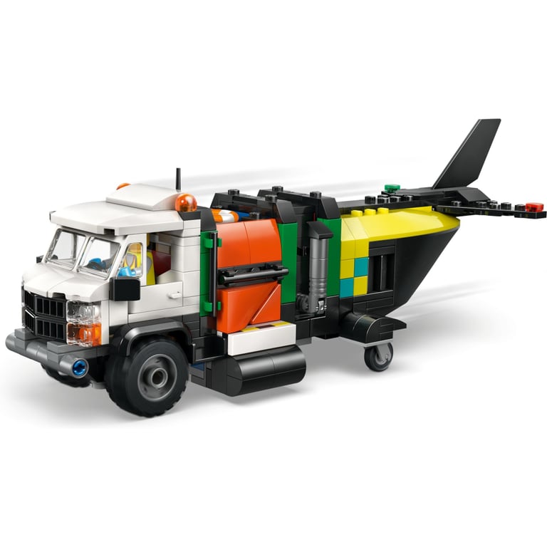 Конструктор LEGO City Ремікс літака, вантажівки та судна на повітряній подушці (60505-) - фото 5