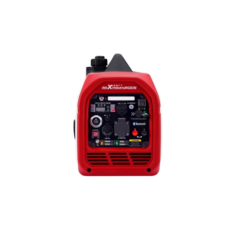 Генератор maXpeedingRODS MXR4000GT інверторний, газ/бензин, 3,2 kW, 220V, 4л, ручн/електро/ДК (mxr4000GT) - фото 2