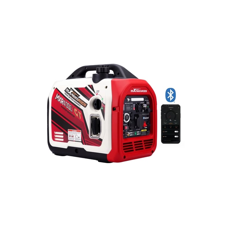 Генератор maXpeedingRODS MXR4000GT інверторний, газ/бензин, 3,2 kW, 220V, 4л, ручн/електро/ДК (mxr4000GT) - фото 4