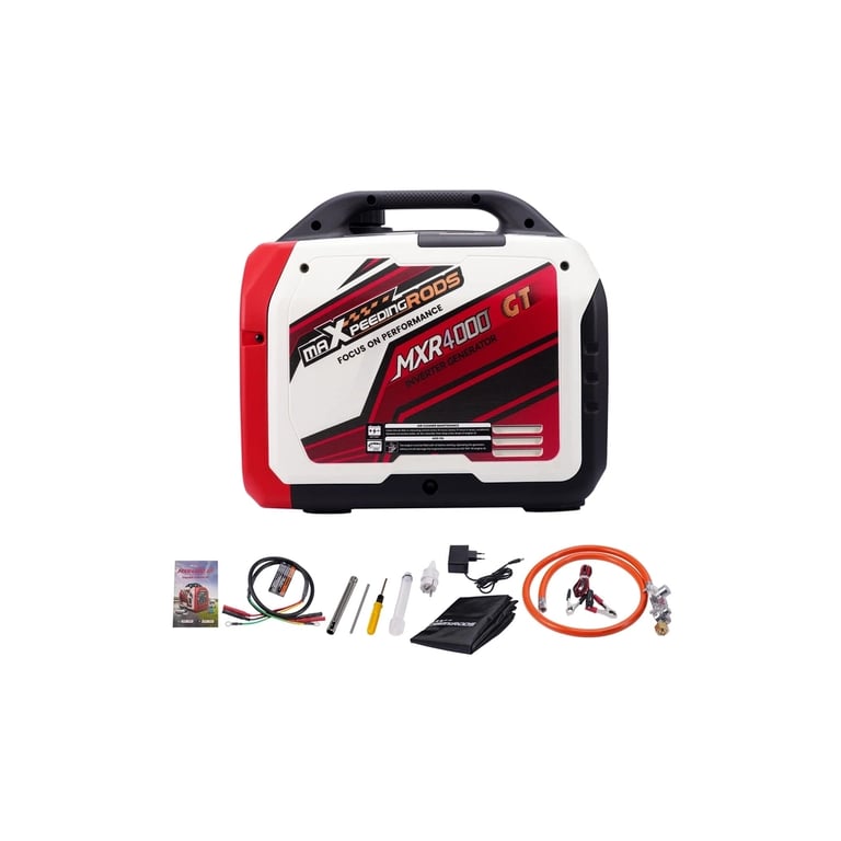 Генератор maXpeedingRODS MXR4000GT інверторний, газ/бензин, 3,2 kW, 220V, 4л, ручн/електро/ДК (mxr4000GT) - фото 6