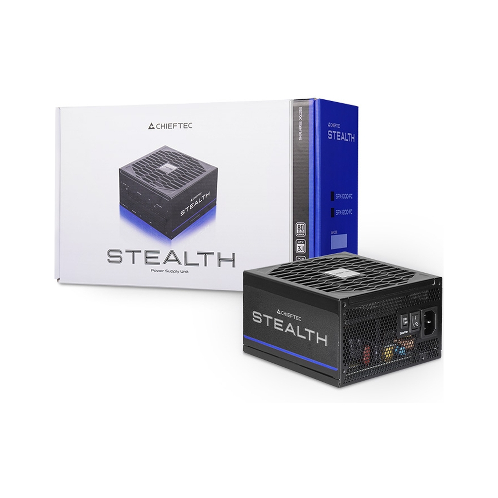 Блок живлення Chieftec 1200W Stealth (SPX-1200-FC) - фото 10 Блок живлення Chieftec 1200W Stealth (SPX-1200-FC) - фото 10
