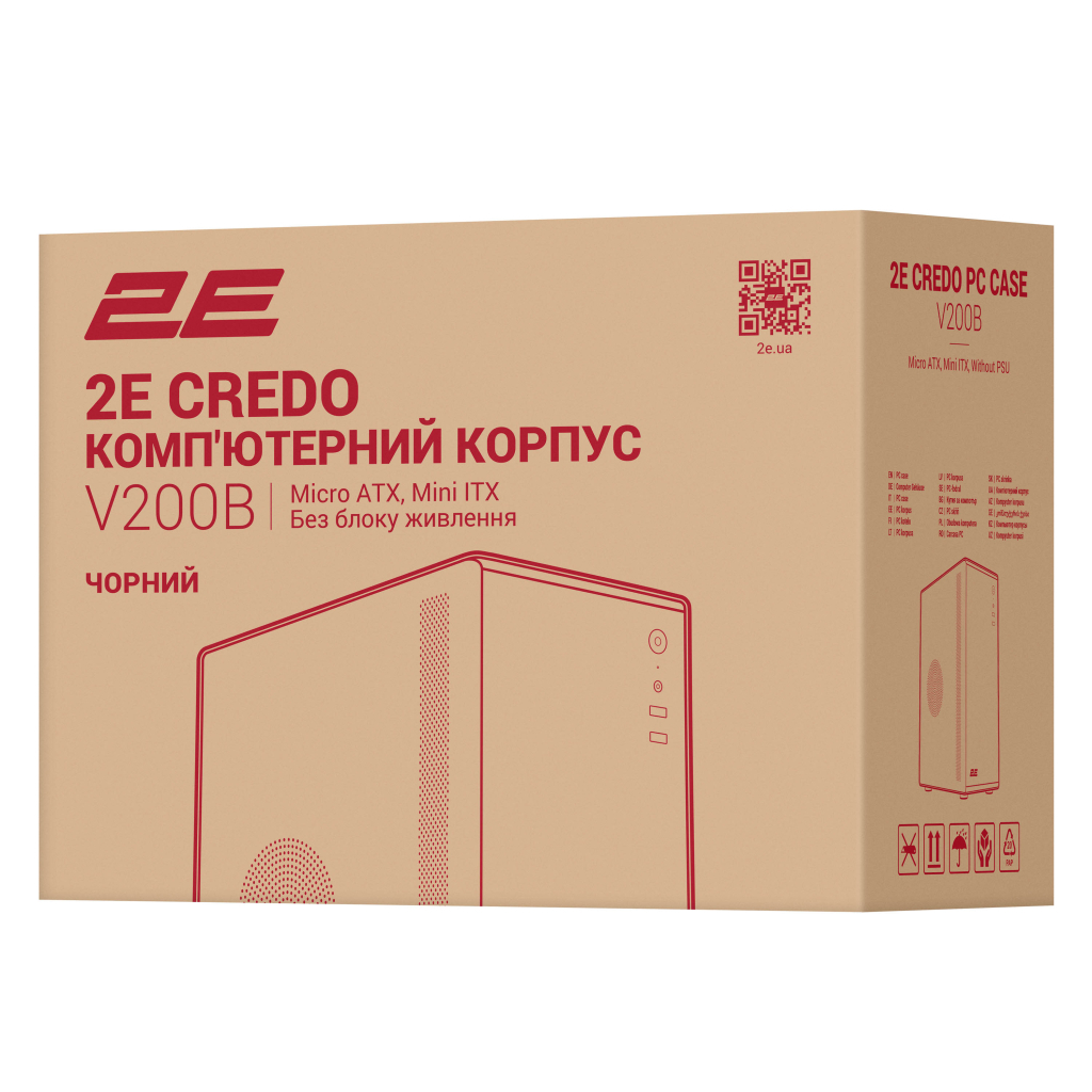 Корпус для ПК 2E 2E-V200B - фото 9 Корпус для ПК 2E 2E-V200B - фото 9