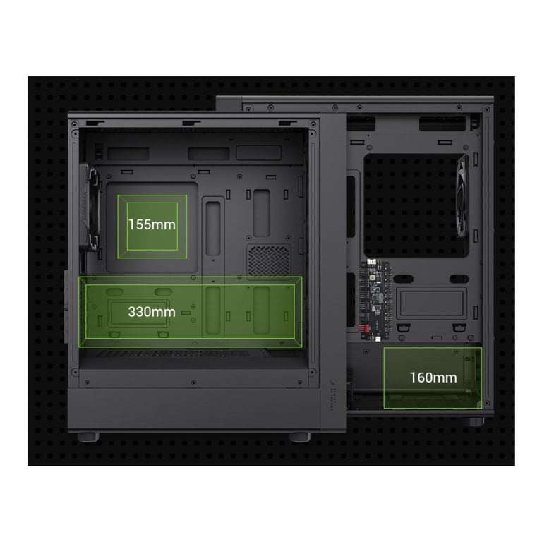 Корпус для ПК Gamemax AERIS 330 MB - фото 10