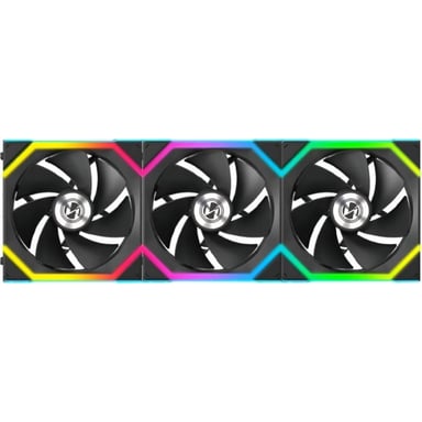 Кулер до корпусу Lian Li Uni Fan SL WIRELESS 120-3 REVERSE BLAD (G99.12RSL1W3B.00) - фото 1