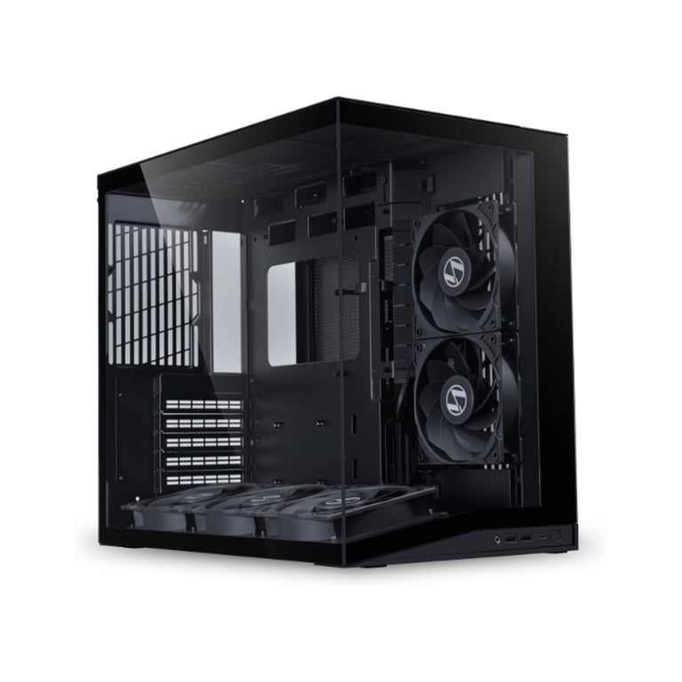 Корпус для ПК Lian Li O11 Dynamic Mini V2 Flow, Black (G99.O11DMIV2FX.00) - фото 1