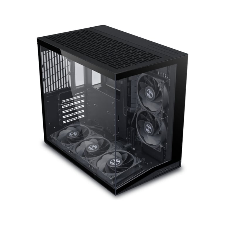 Корпус для ПК Lian Li O11 Dynamic Mini V2 Flow, Black (G99.O11DMIV2FX.00) - фото 2