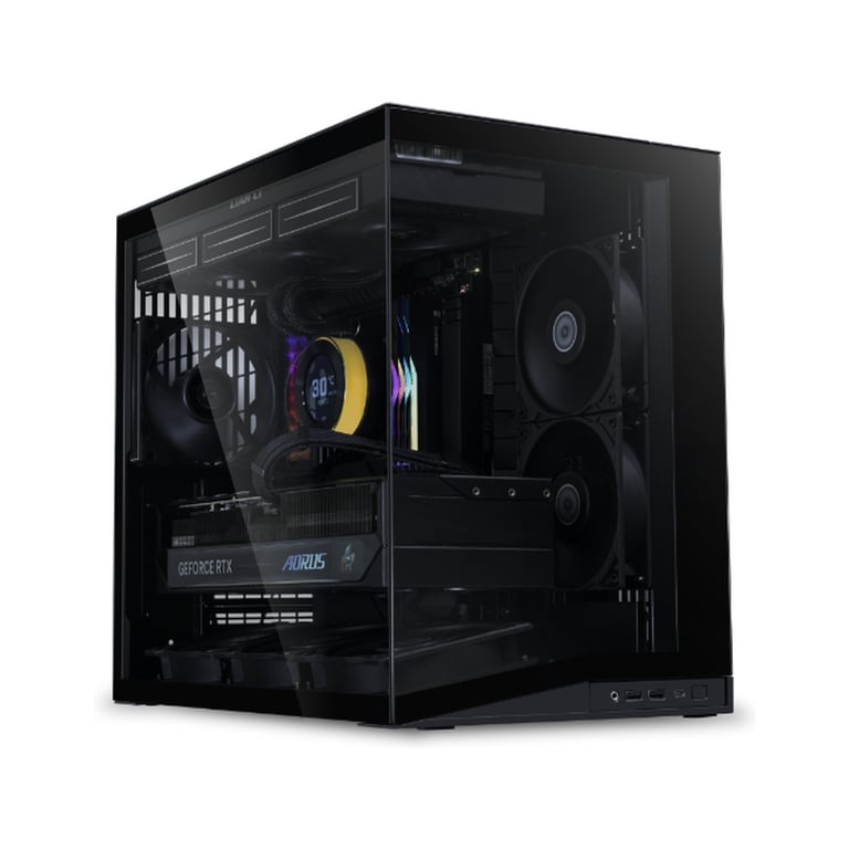 Корпус для ПК Lian Li O11 Dynamic Mini V2 Flow, Black (G99.O11DMIV2FX.00) - фото 3