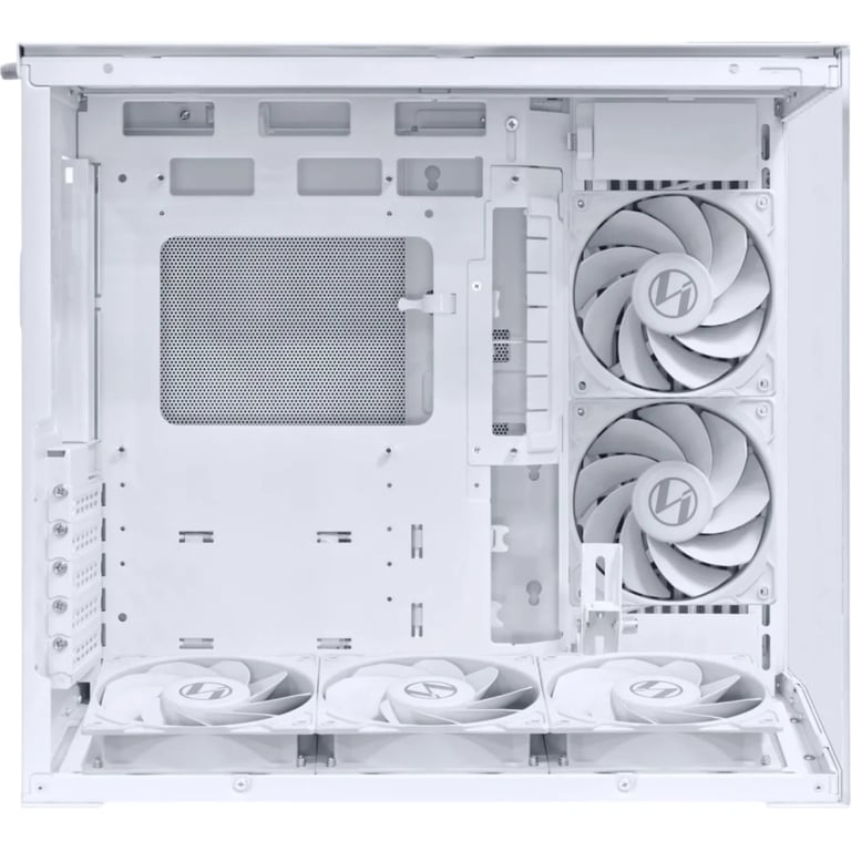 Корпус для ПК Lian Li O11 Dynamic Mini V2 Flow, White (G99.O11DMIV2FW.00) - фото 4