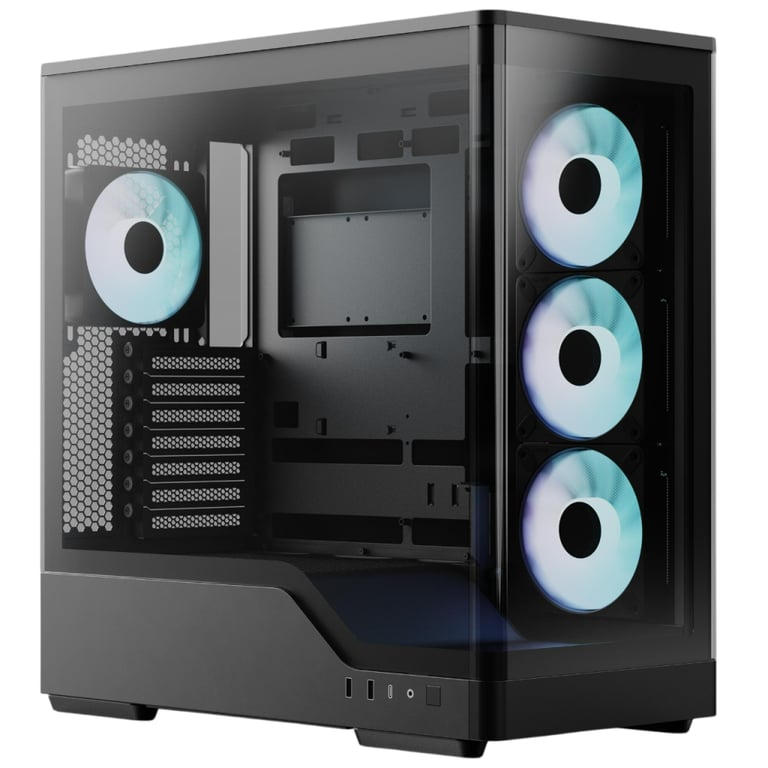 Корпус для ПК AeroCool P500A-BK-v1 Black (ACCM-PN08143.11) - фото 2