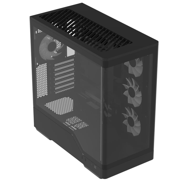 Корпус для ПК AeroCool P500A-BK-v1 Black (ACCM-PN08143.11) - фото 5